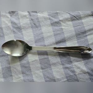 All-Clad Professional Stainless Steel Solid Serving Spoon 13”